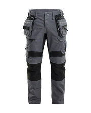 1990 Werkbroek denim stretch X1900 Medium Grijs/Zwart (9699)
