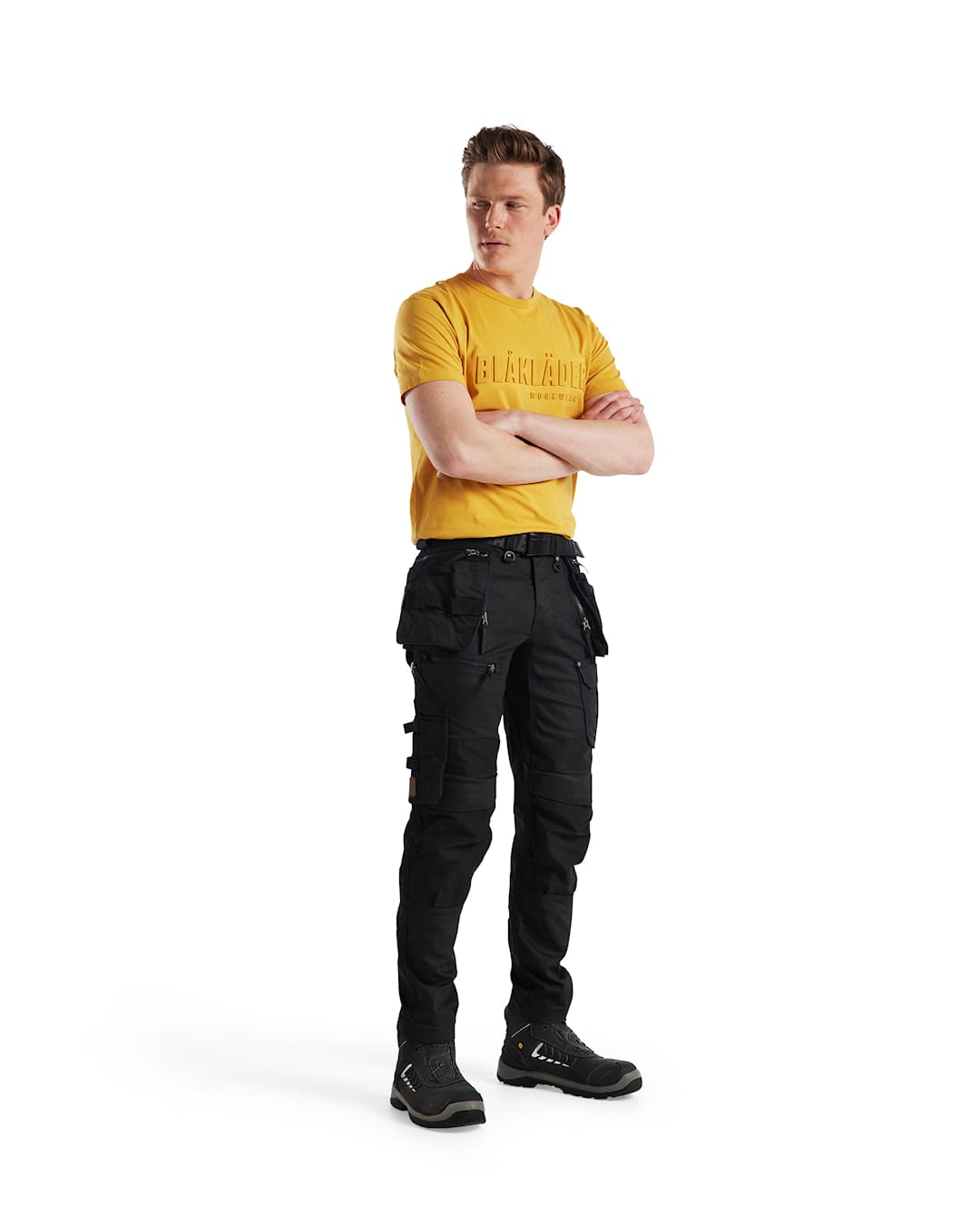 1990 Werkbroek denim stretch X1900 Zwart/Zwart (9999)