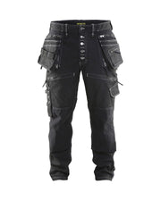 1999 Baggy denim stretch X1900 Marineblauw/Zwart (8999)