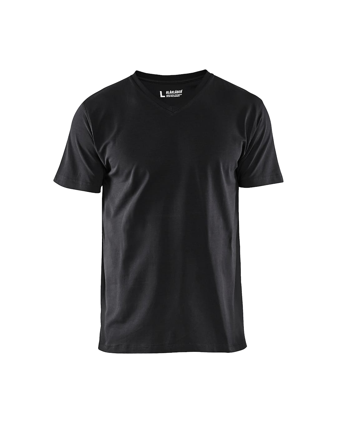3360 T-Shirt, V-hals Zwart (9900)