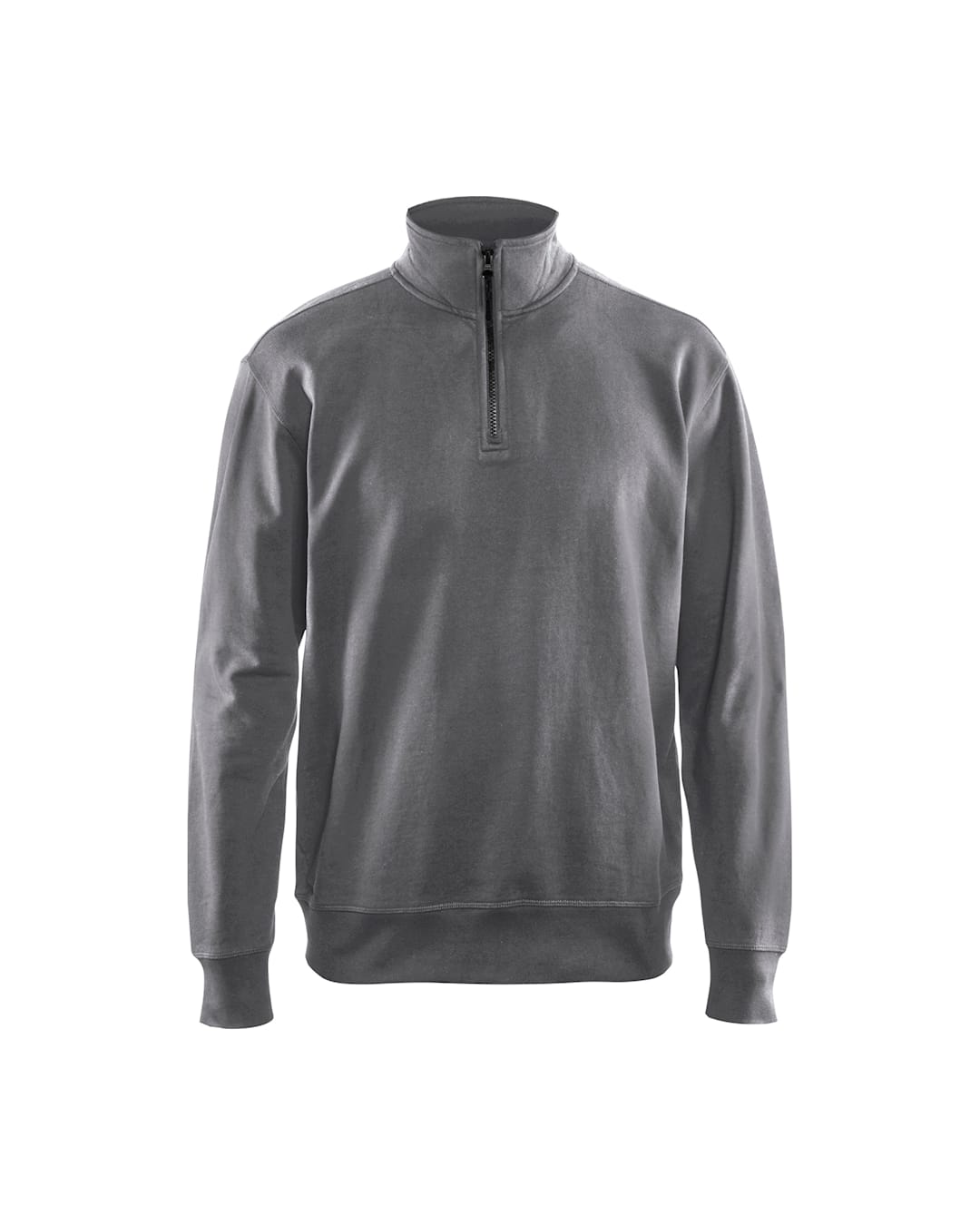 3369 Sweatshirt met halve rits Grijs (9400)