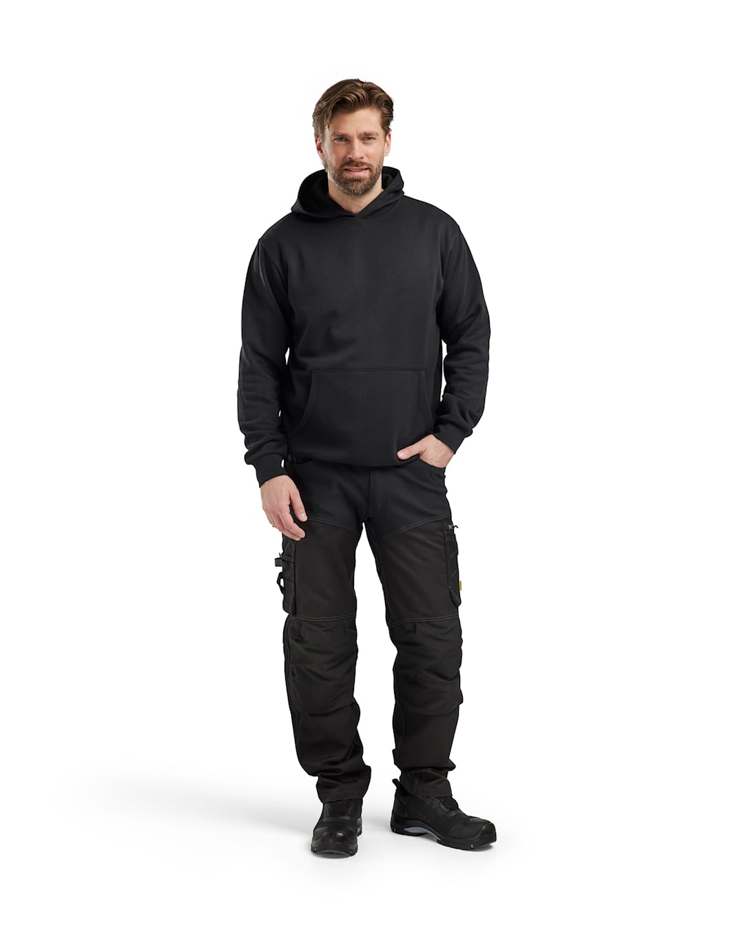 3586 Hoodie Zwart (9900)