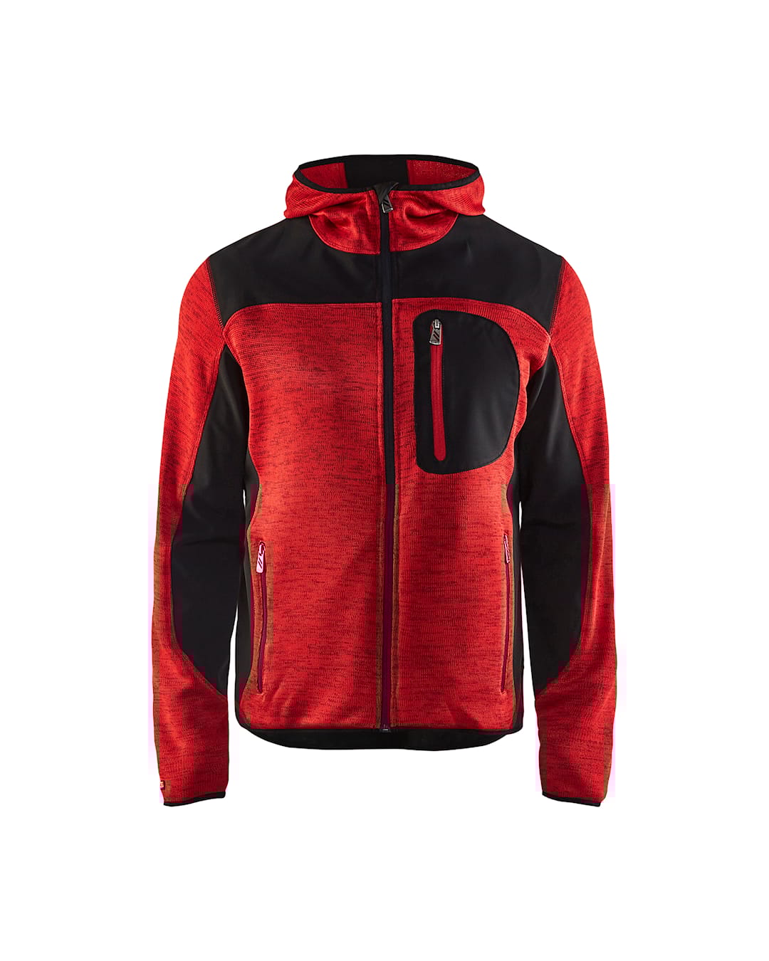 4930 Gebreid vest met softshell