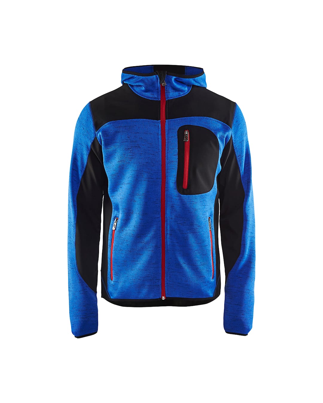 4930 Gebreid vest met softshell