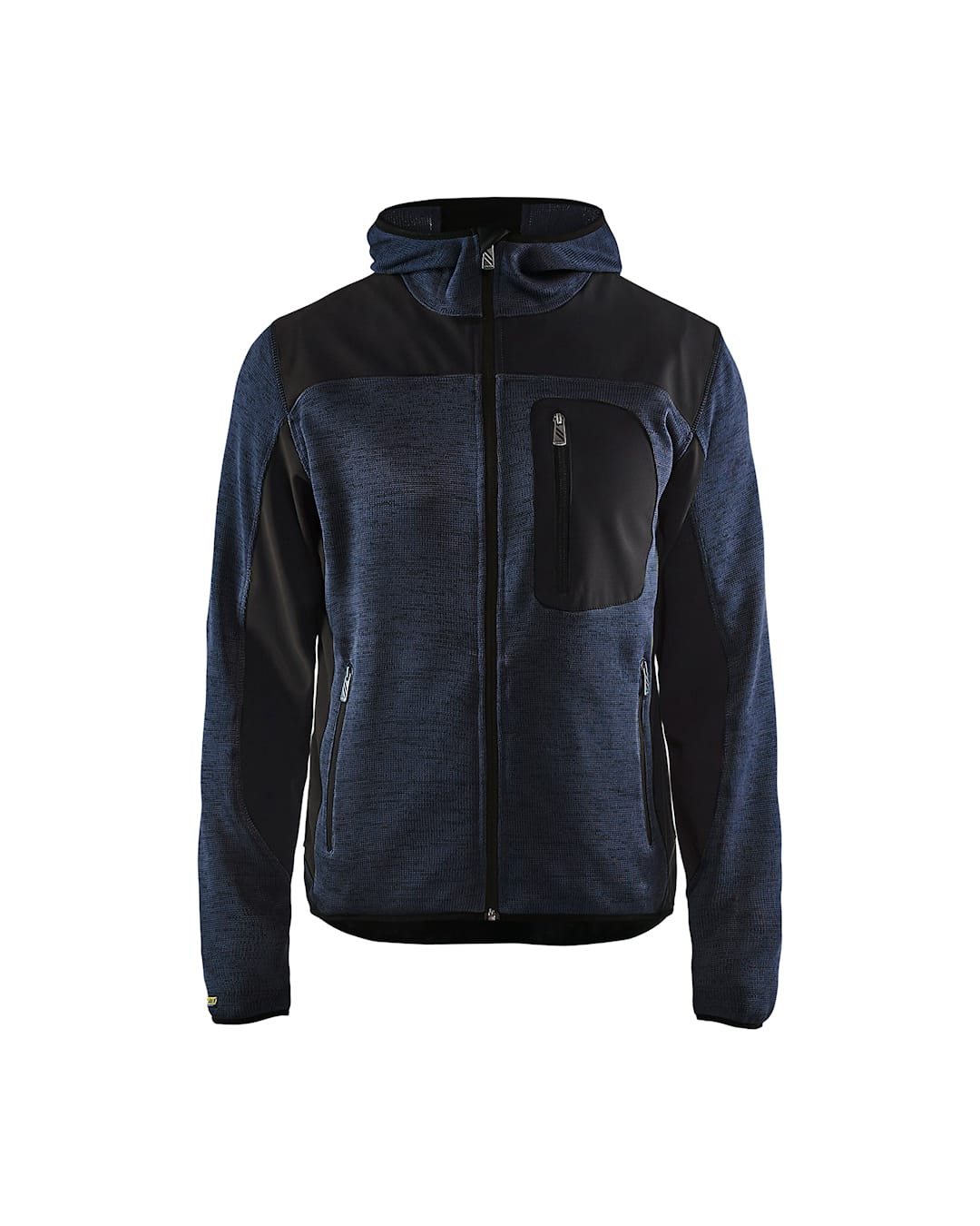 4930 Gebreid vest met softshell