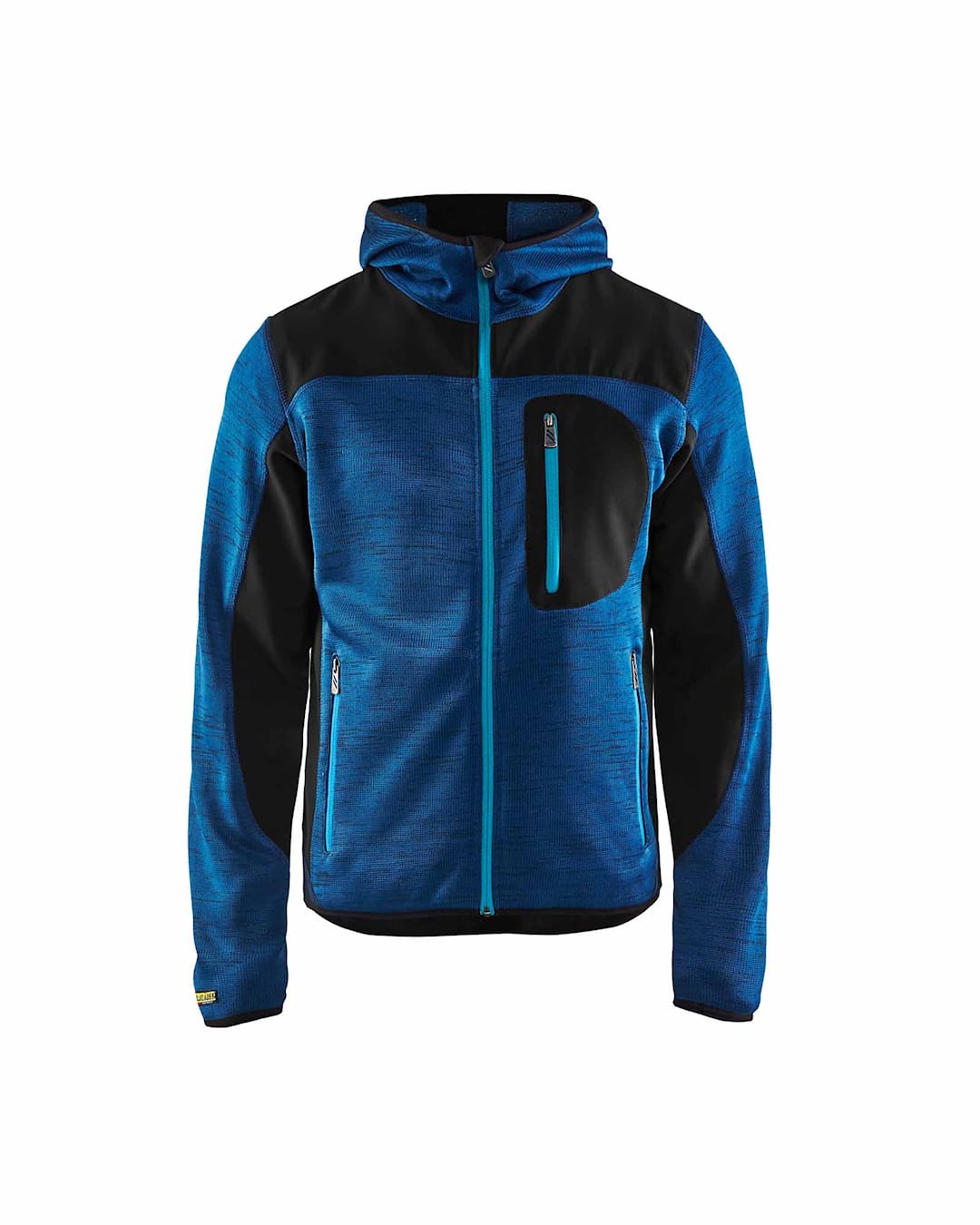 4930 Gebreid vest met softshell