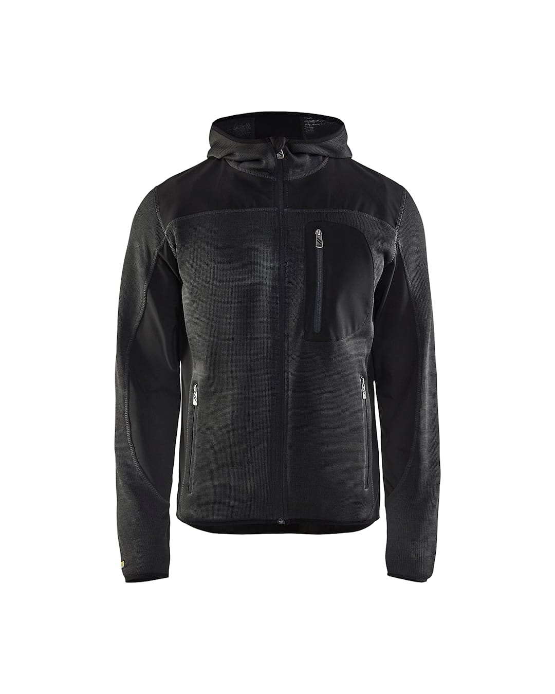 4930 Gebreid vest met softshell