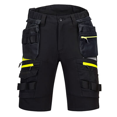 DX444 - DX4 afneembare korte broek met holsterzakken